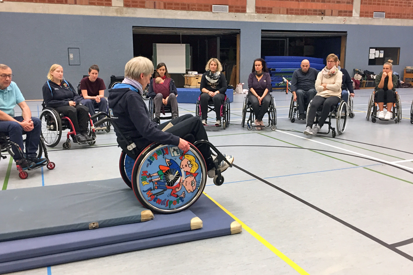 Fortbildung „Rollstuhlversorgung und Mobilitätsförderung“ der DRS rollikids