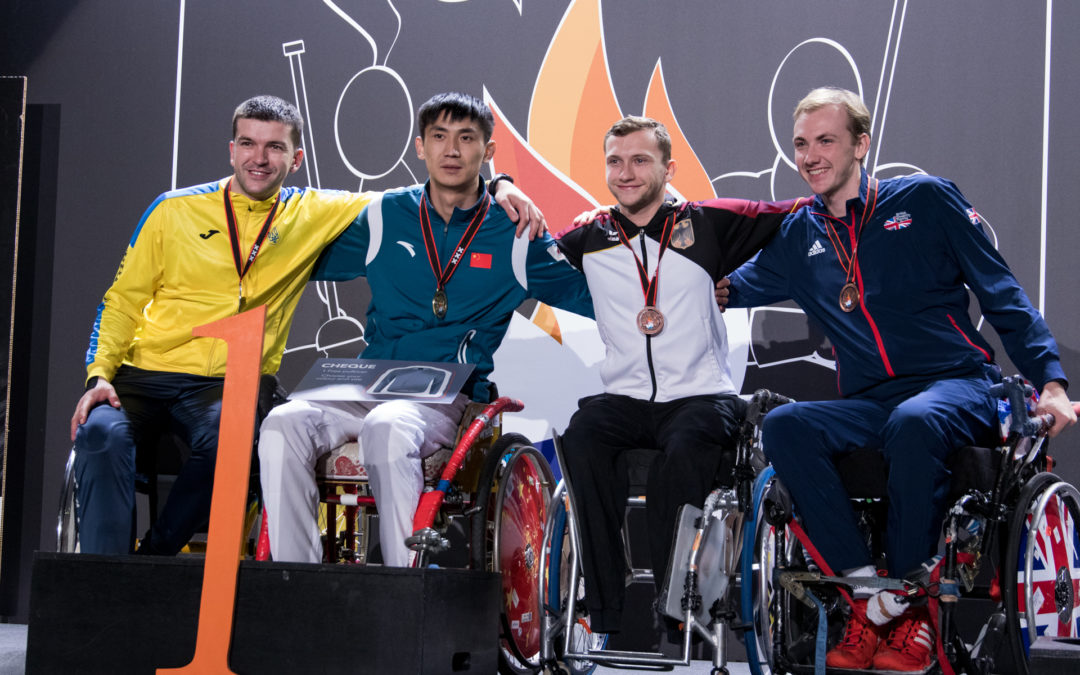 Rollstuhlfechten: Bronze im Säbel für Schmidt