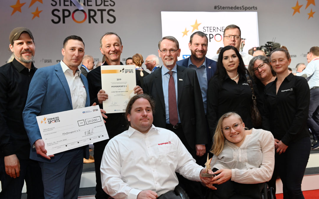 Pfeffersport gewinnt den „Großen Stern des Sports“