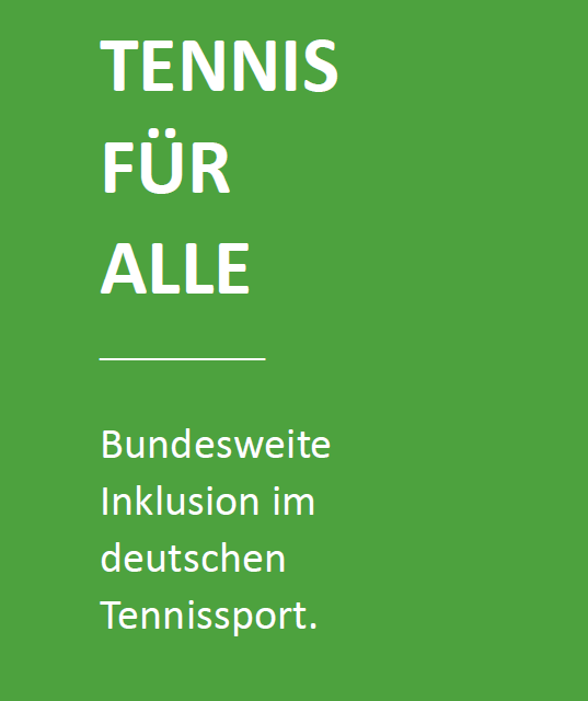 Aktion Mensch unterstützt „Tennis für Alle“