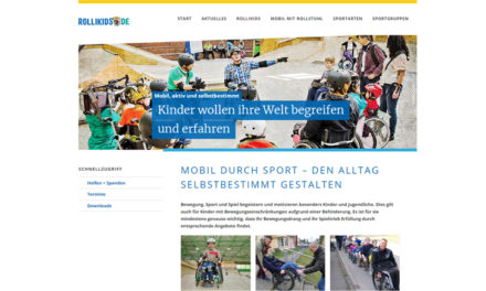 Rollikids starten mit neuer Webseite