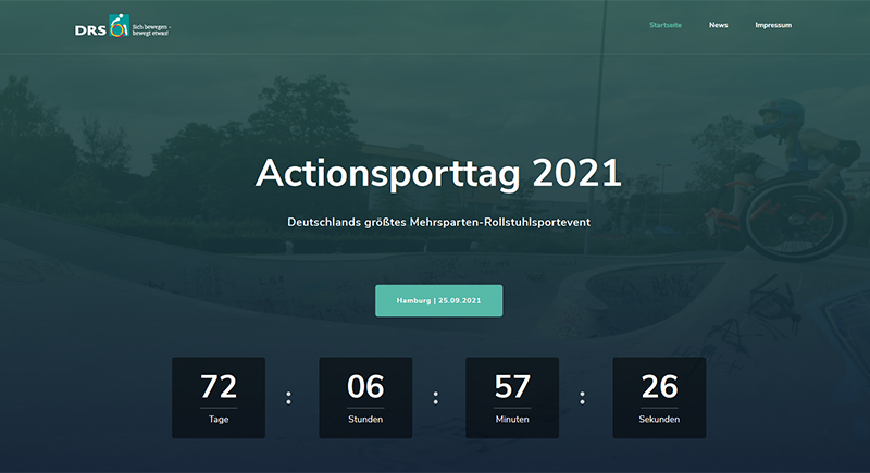 SAVE-THE-DATE: DRS-Actionsporttag 2021 in Hamburg