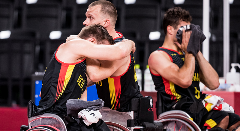 Knappe Viertelfinal-Niederlage für deutsche Rollstuhlbasketballer