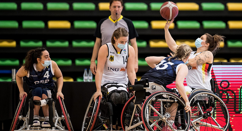 Rollstuhlbasketball Europameisterschaften Madrid – Damen: GER vs. GBR