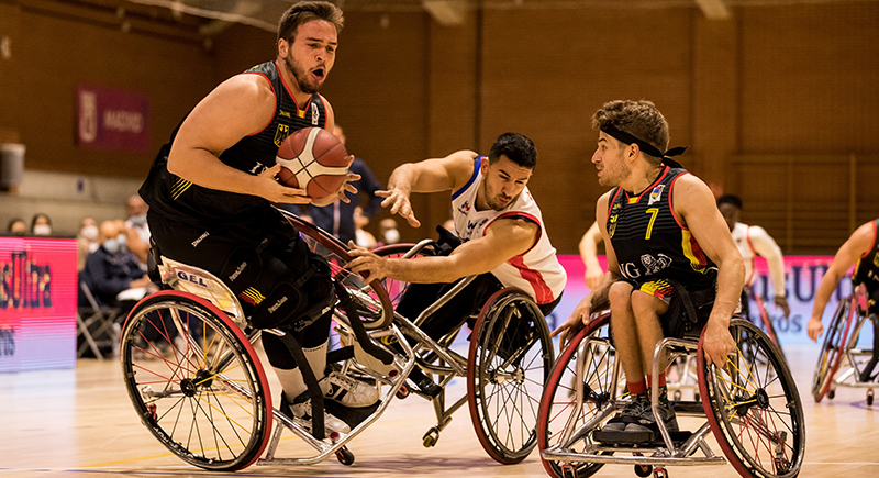 Rollstuhlbasketball Europameisterschaften Madrid – Herren: GER vs. FRA