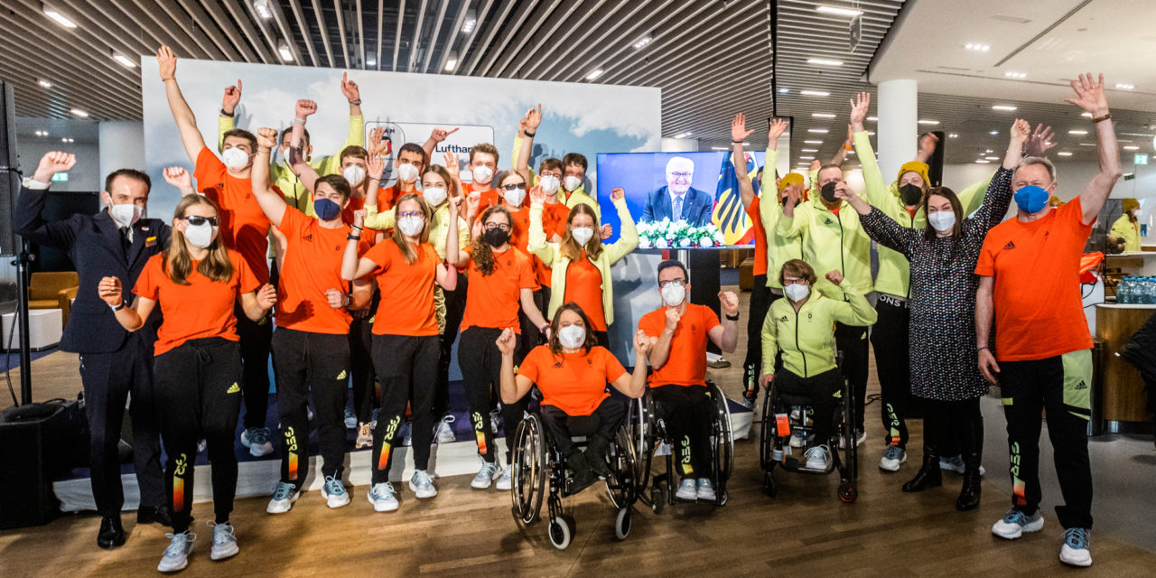 Verabschiedung von Team Deutschland Paralympics