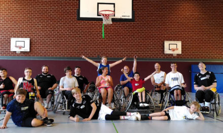 Rollstuhlbasketball-Nachwuchstraining am Neckar