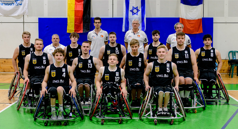 Rollstuhlbasketball: Drei-Länder-Turnier in Israel