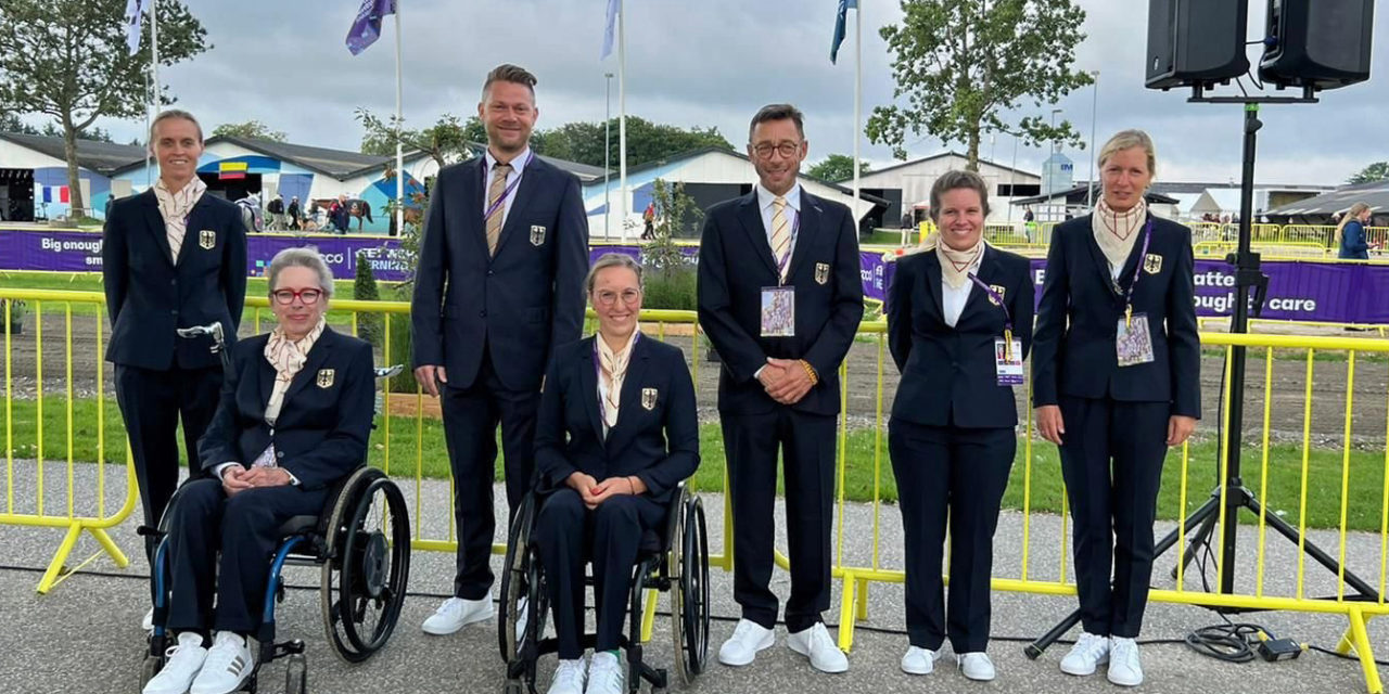 Para Dressursport-Team bucht Paralympics-Ticket