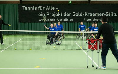 Deutscher Rollstuhltennis-Workshop in Leverkusen