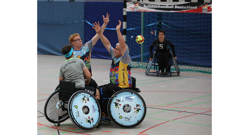 2. internationale Rollstuhlhandball-Meisterschaft