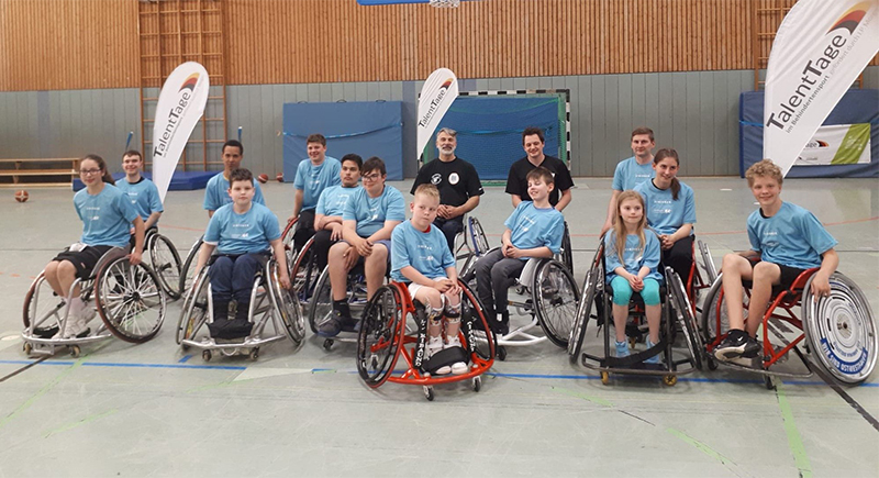 Rollstuhlbasketball-TalentTag in Essen