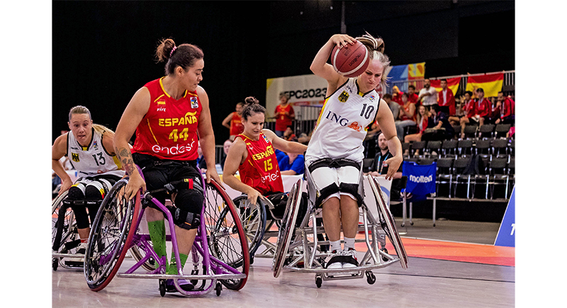 Rollstuhlbasketball-EM: Deutsche Damen auch gegen Spanien souverän