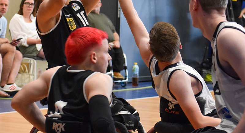 Rollstuhlbasketball U23-EM in Madrid – GER vs GBR