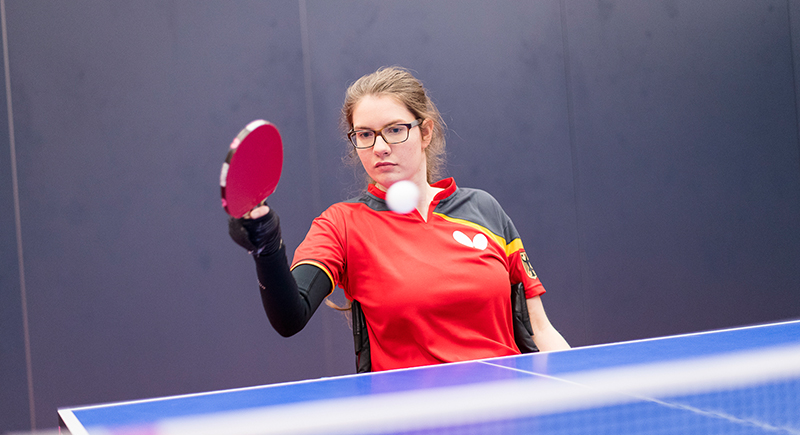 Para Tischtennis – DBS-Sportlerinportrait Jana Spegel