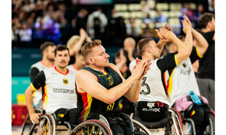 Rollstuhlbasketball Herren: Deutliche Halbfinalniederlage in Paris