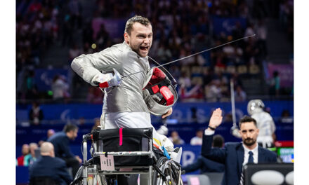 Rollstuhlfecht-Finale Männer Säbel Kategorie A