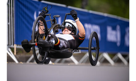 Para Radsport: Handbike-Zeitfahren