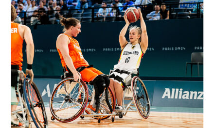 Rollstuhlbasketball Damenteam: NED vs. GER