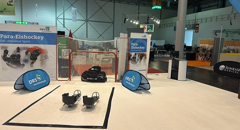 Para Eishockey präsentiert sich auf der Rehacare