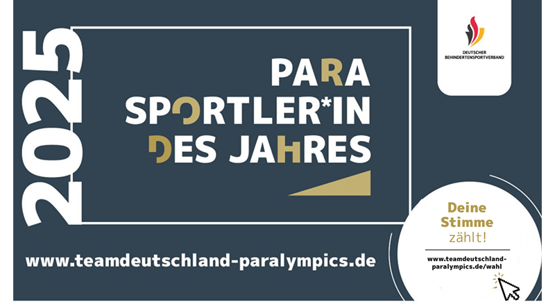 Wahl der Para Sportler*innen des Jahres 2025