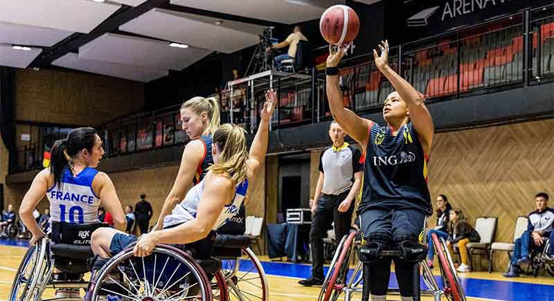 Rollstuhlbasketball-EM – Damen – GER vs. FRA