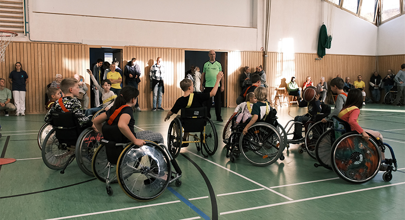 Rollstuhlbasketball am Gemeinschaftskrankenhaus Herdecke – Turnier 2025