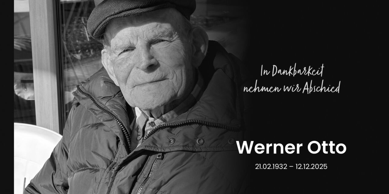 Trauer um Werner Otto