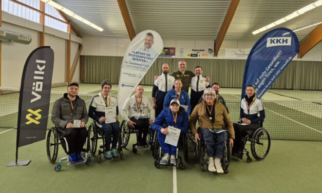 Rollstuhltennis Ost Open in Bernburg begeistern Teilnehmer und Zuschauer