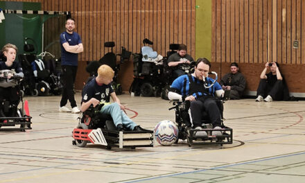 Powerchair Football Bundesliga startet ins neue Jahr