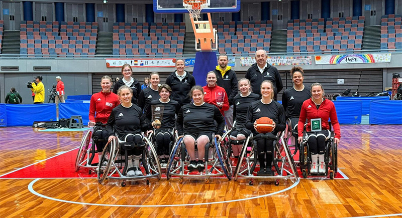 Rollstuhlbasketball – Damen-Nationalmannschaft in Japan