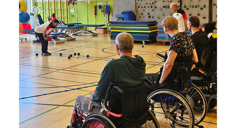 Para Boccia zum Kennenlernen