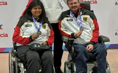Para Boccia Pairs-Wettbewerb in Montreal