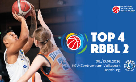 Meisterschaftskampf in der 2. Rollstuhlbasketball-Bundesliga