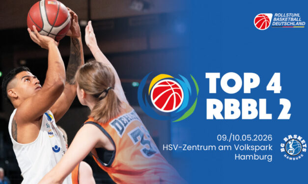 Meisterschaftskampf in der 2. Rollstuhlbasketball-Bundesliga